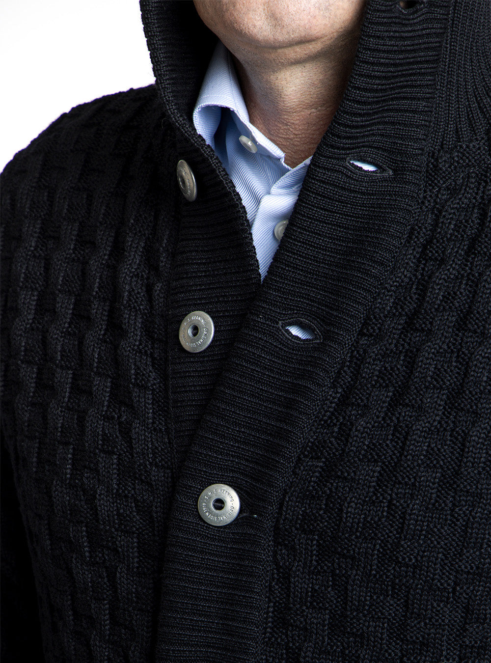 S.N.S. Herning Heavy Cable Knit Sweater