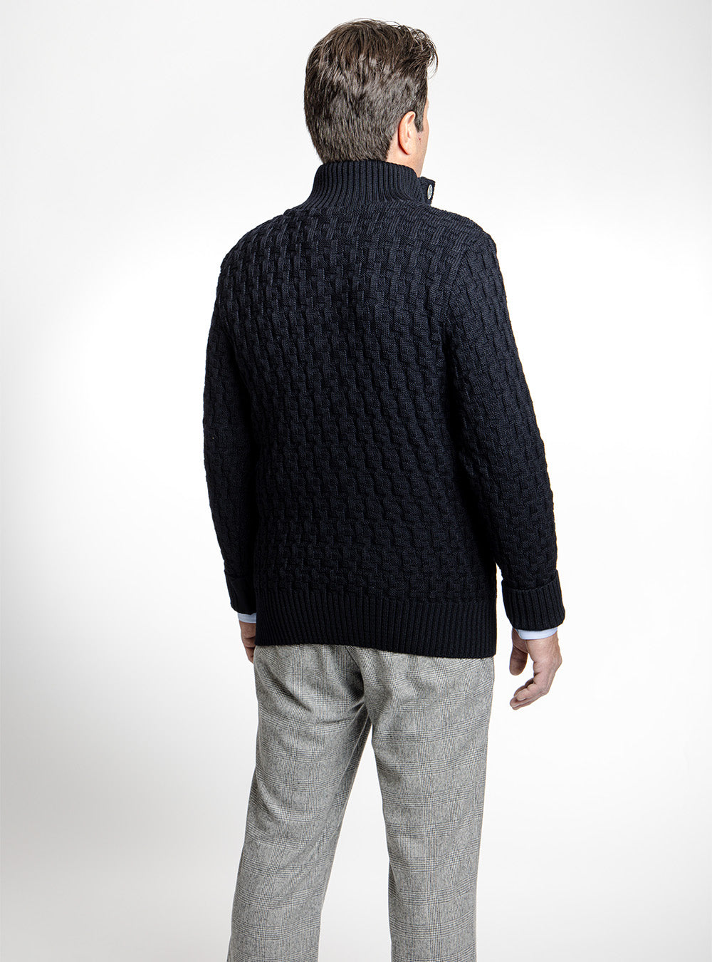 S.N.S. Herning Heavy Cable Knit Sweater