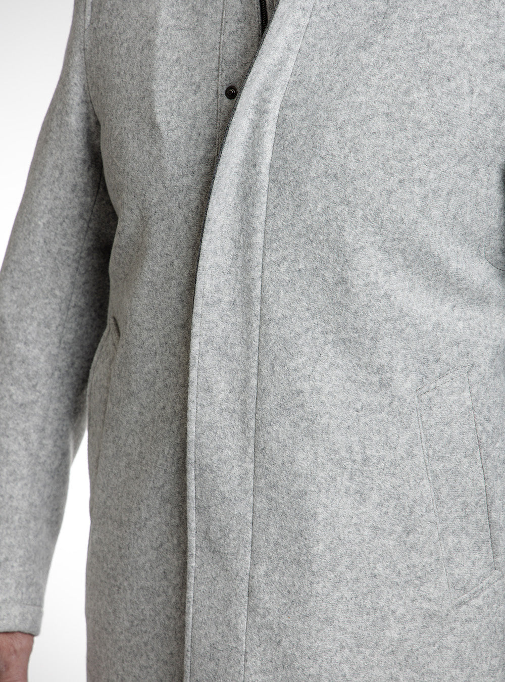 Fradi Light Grey Wool Jacket