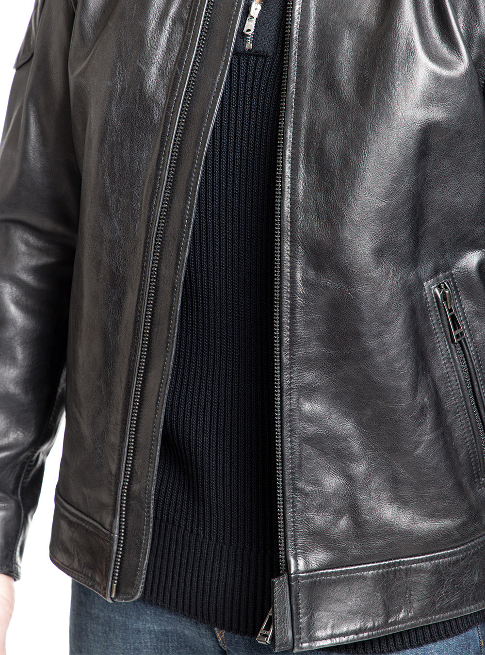 Belstaff Leather Motorcycle Jacket