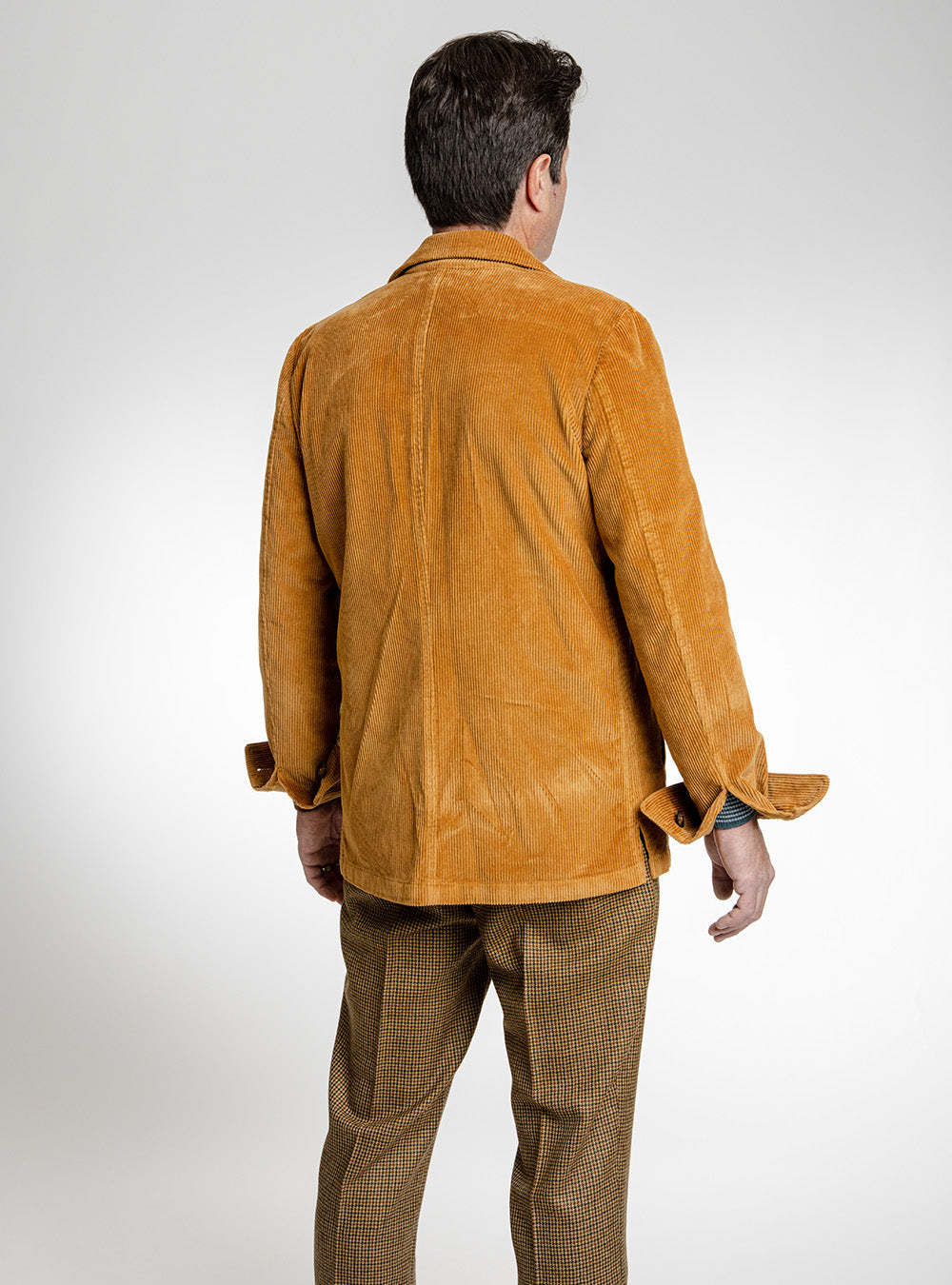 Piero Gabriele Cotton Corduroy Overshirt Jacket