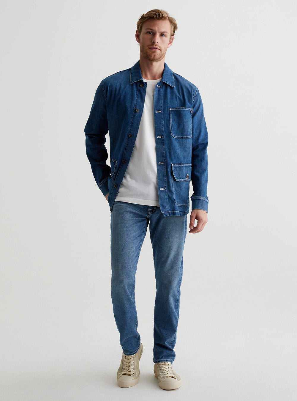 AG Everett - Slim Straight Cloud Soft Denim