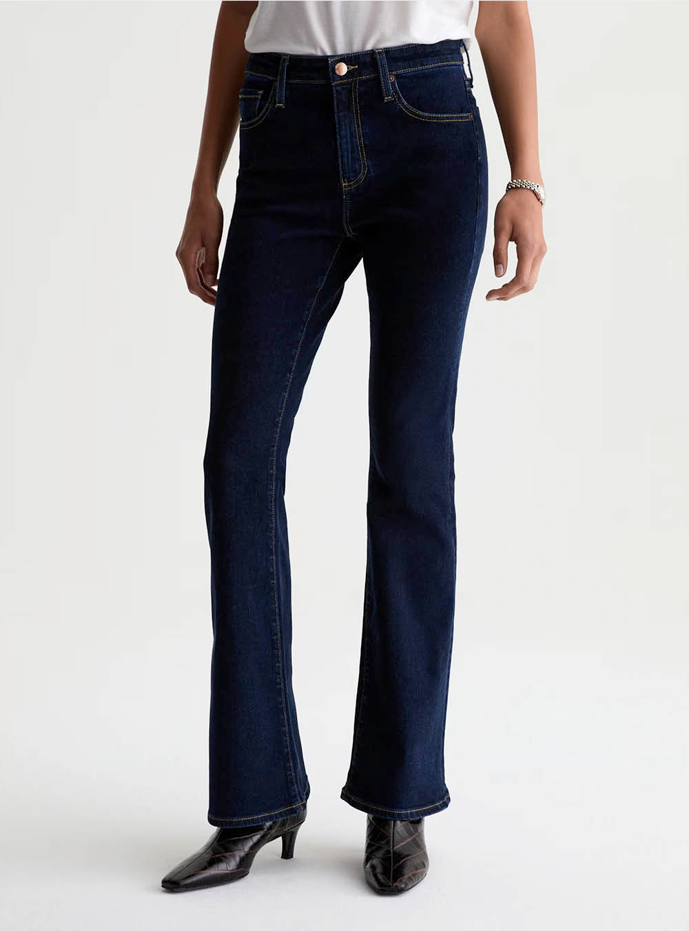 AG Farrah Boot Jean Mid-Rise Boot