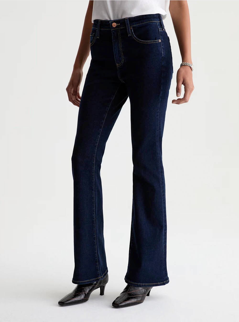 AG Farrah Boot Jean Mid-Rise Boot