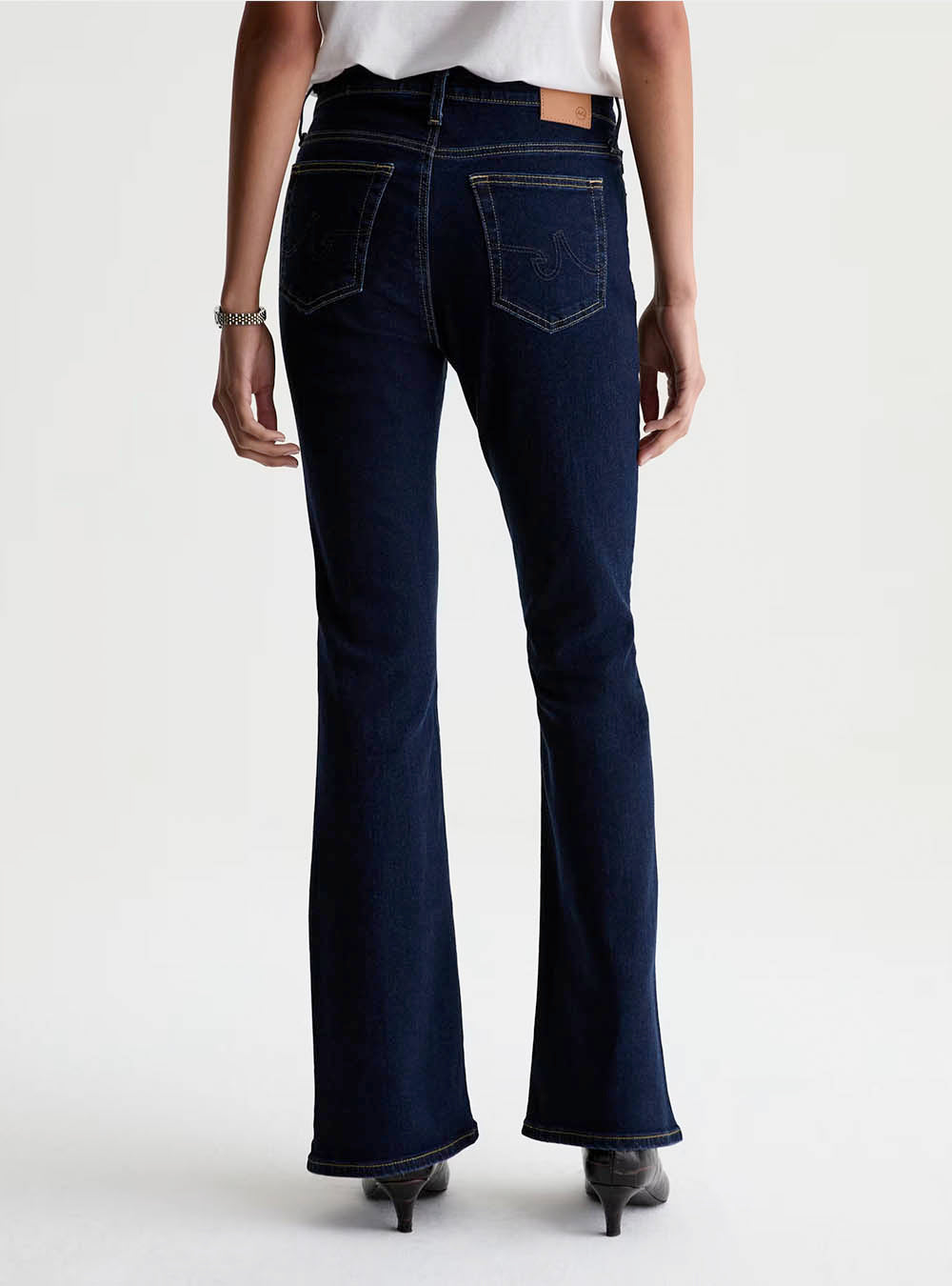 AG Farrah Boot Jean Mid-Rise Boot