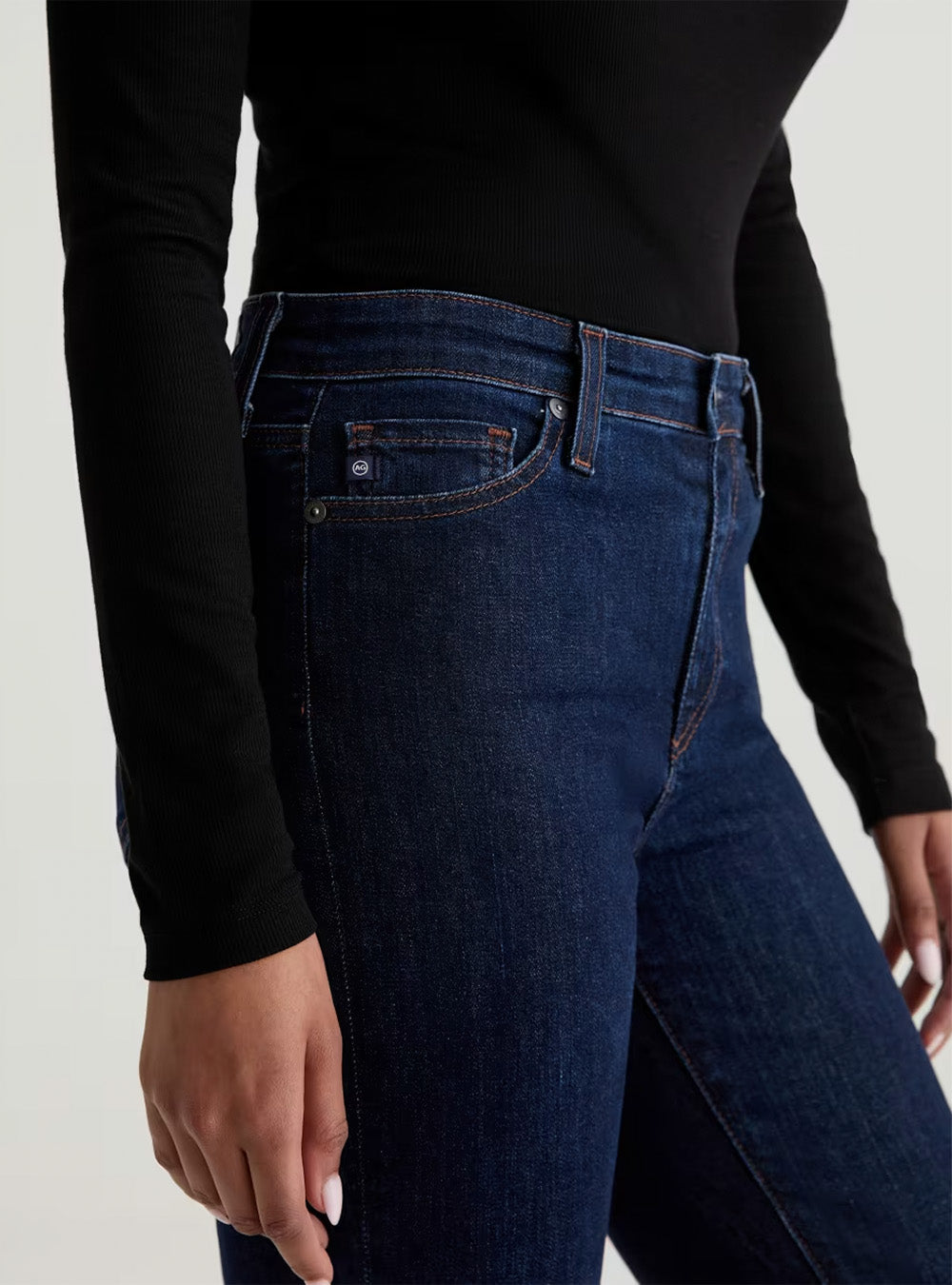 AG Mari Mid-Rise Slim Straight