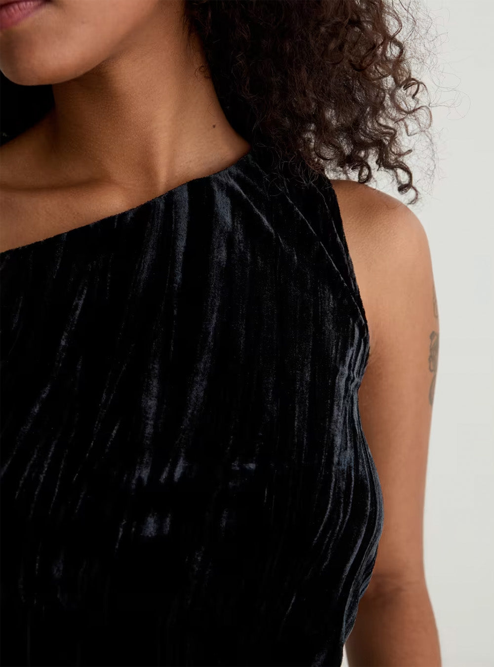 AG Rachel Velvet - Cold Shoulder Top