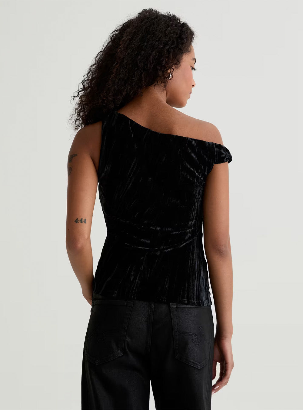 AG Rachel Velvet - Cold Shoulder Top
