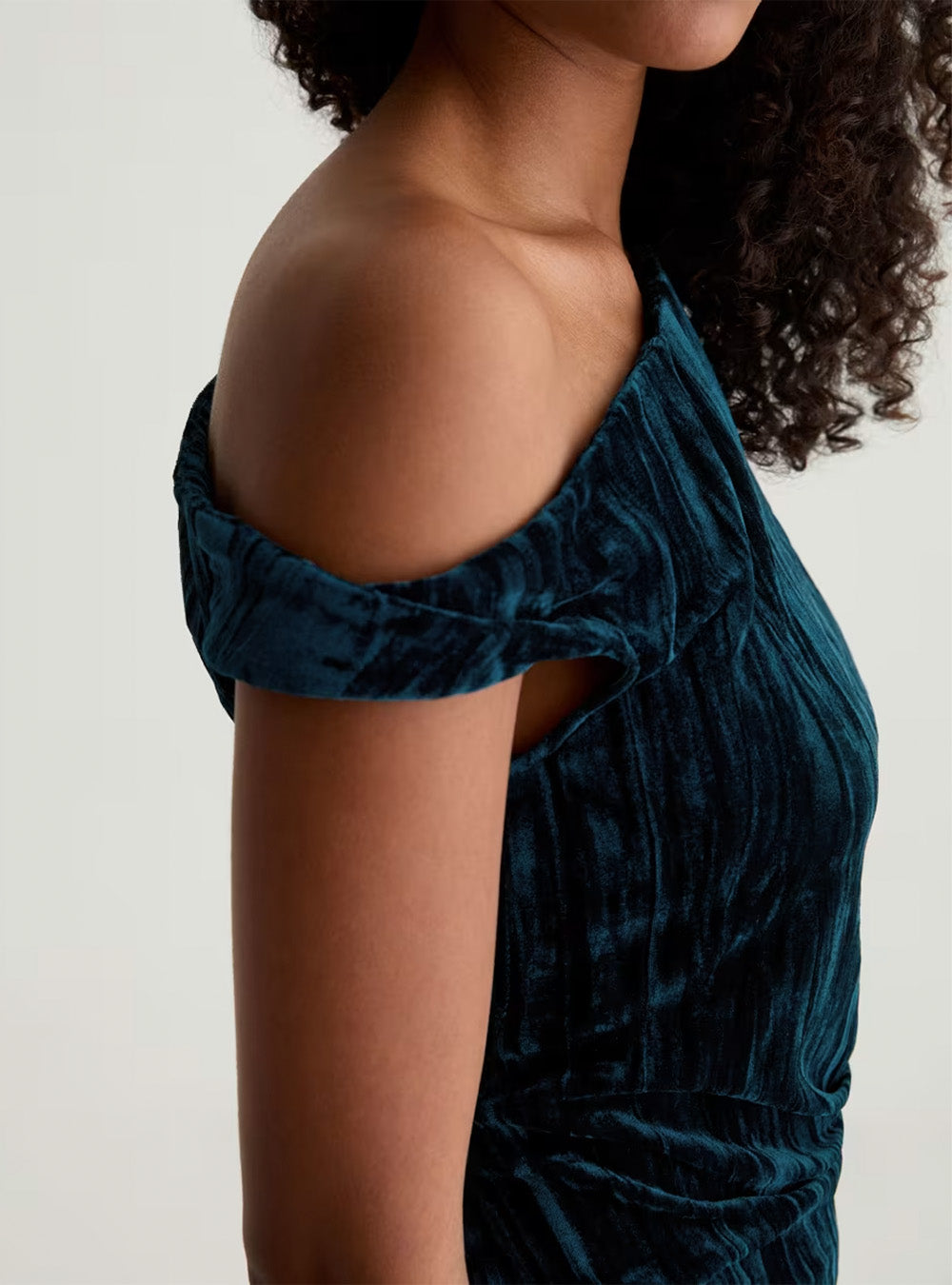 AG Rachel Velvet - Cold Shoulder Top