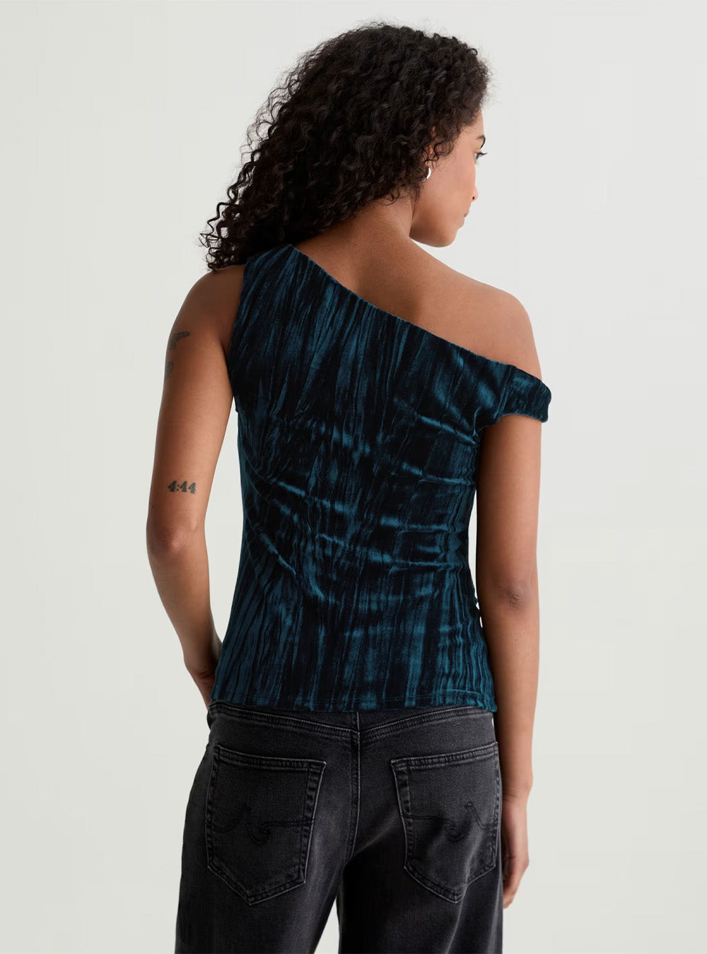 AG Rachel Velvet - Cold Shoulder Top