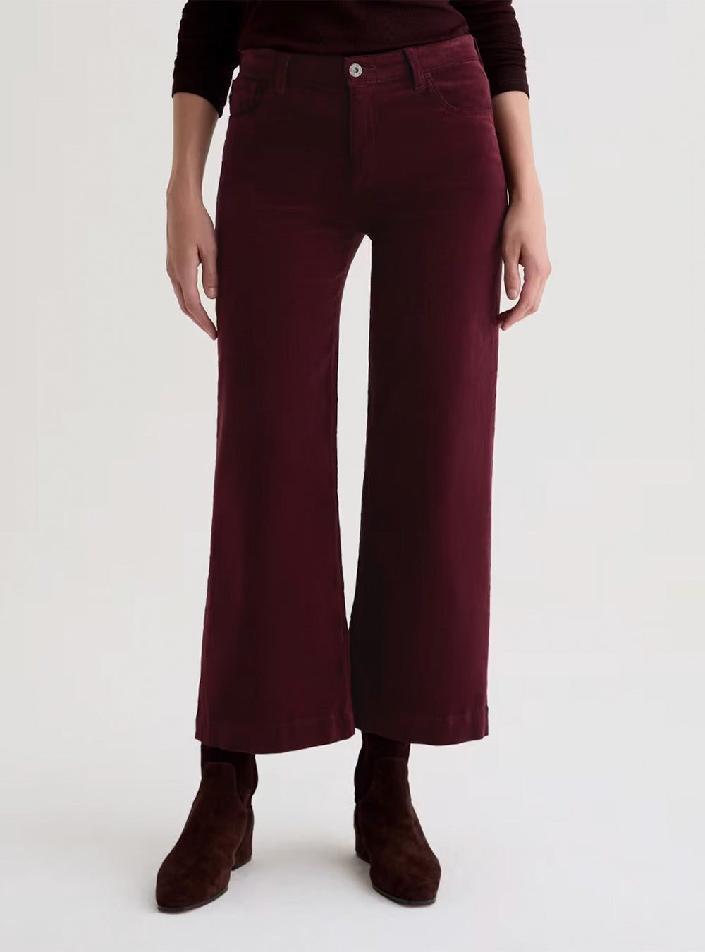 AG Saige Wide Leg Crop Corduroy