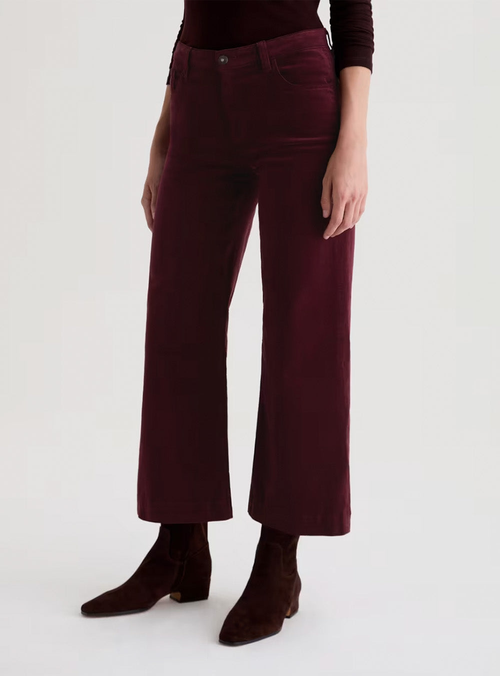 AG Saige Wide Leg Crop Corduroy