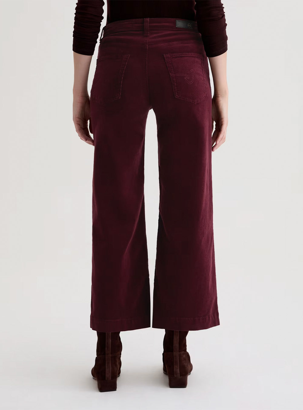 AG Saige Wide Leg Crop Corduroy