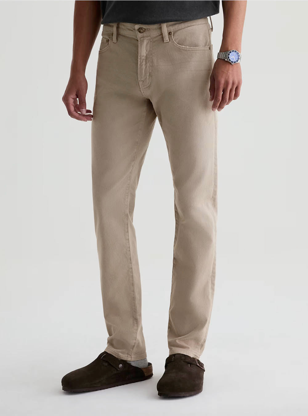 AG Tellis Modern Slim Jean - 7 Years Sulfur Stone Barrack