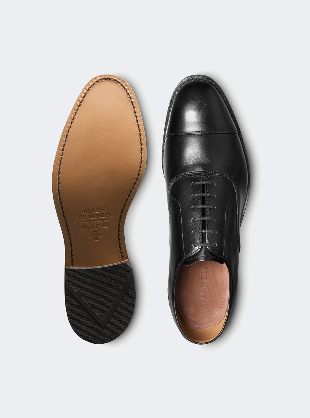 Allen Edmonds Park Avenue Cap-toe Oxford Dress Shoe - Black