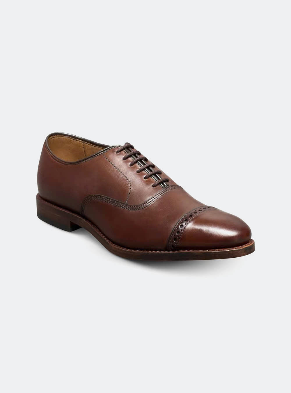 Allen Edmonds Fifth Avenue Cap-Toe Oxford Dress Shoe - Chili