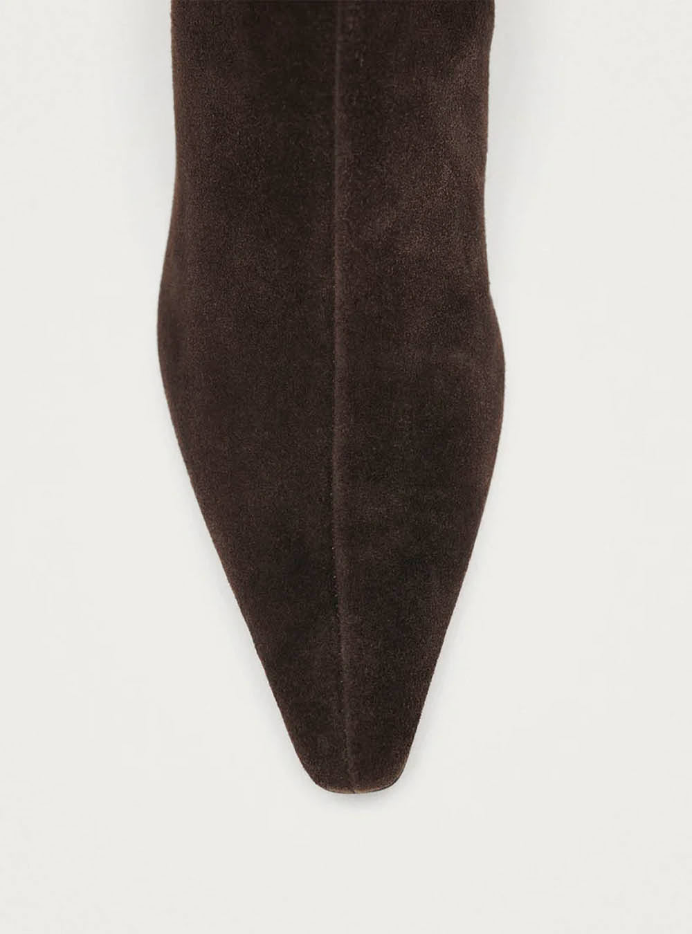 Alohas Ambar Suede Brown Leather Ankle Boots
