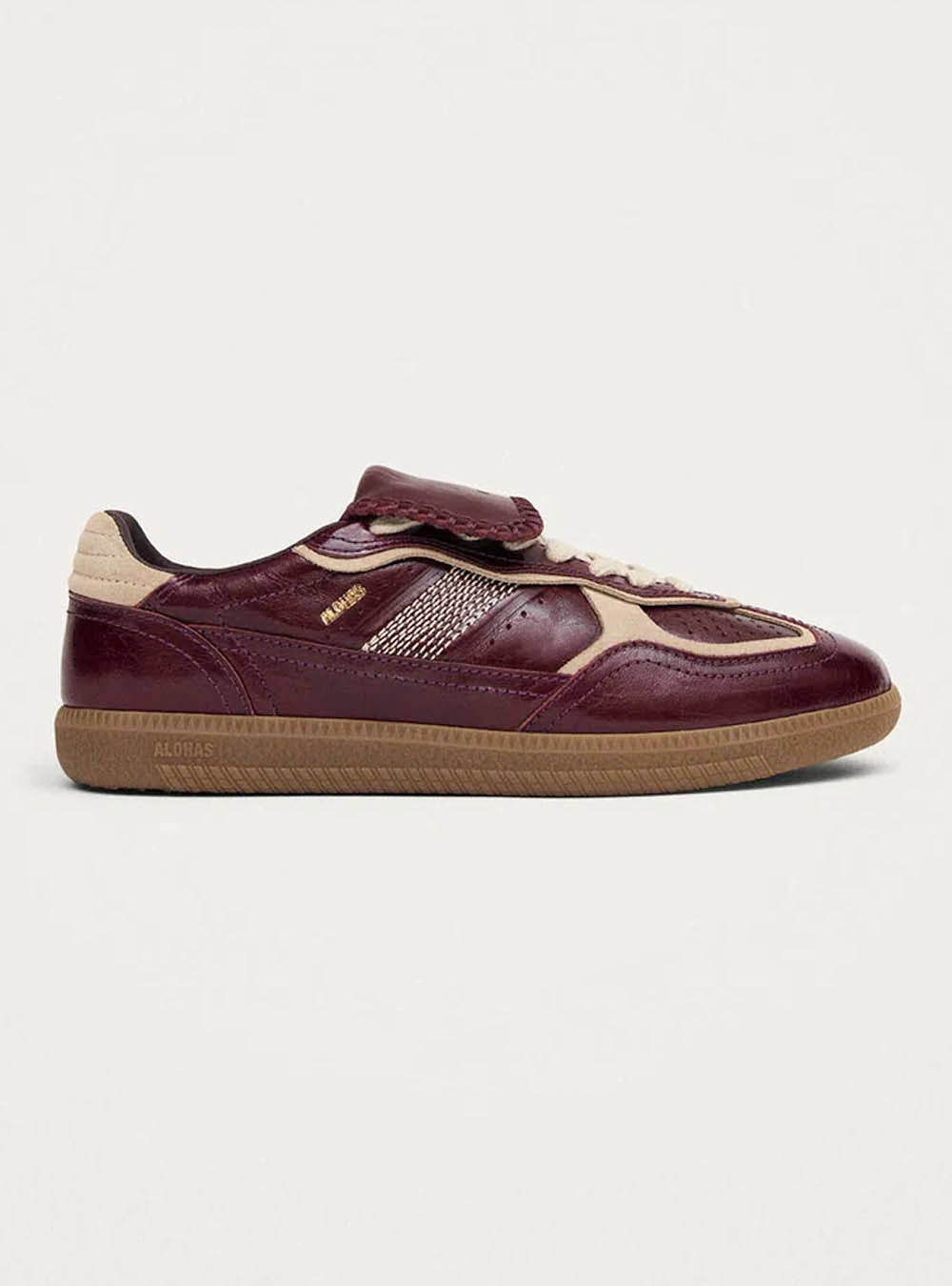Alohas TB.490 Club Patent Deep Burgundy Leather Sneakers
