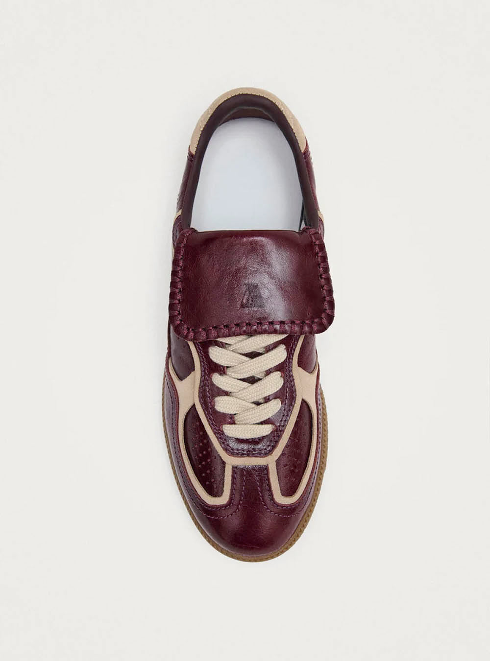 Alohas TB.490 Club Patent Deep Burgundy Leather Sneakers