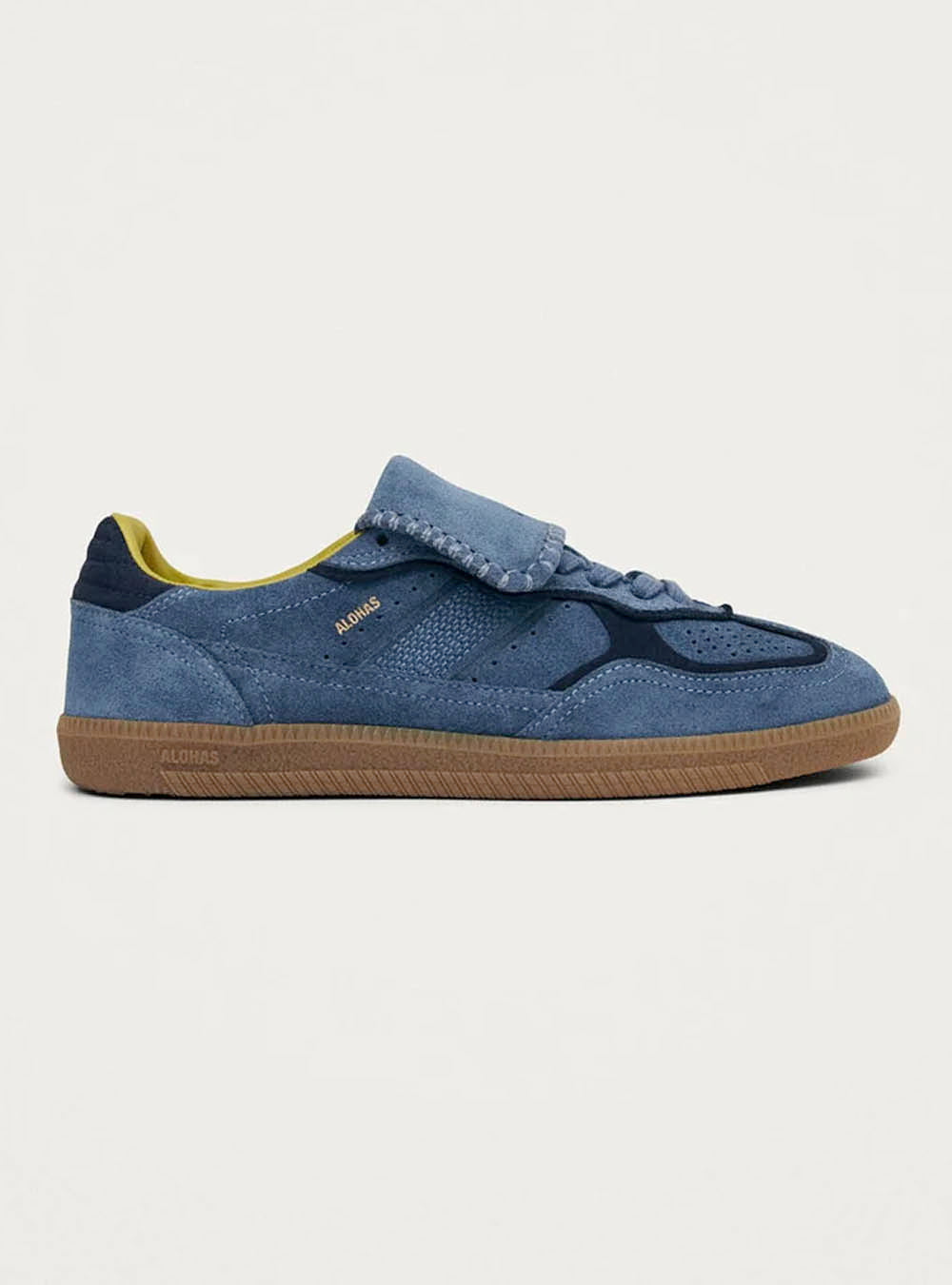 Alohas TB.490 Club Suede Blue Leather Sneakers