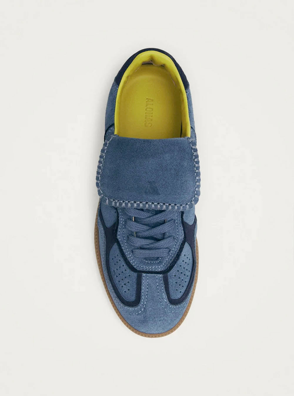Alohas TB.490 Club Suede Blue Leather Sneakers