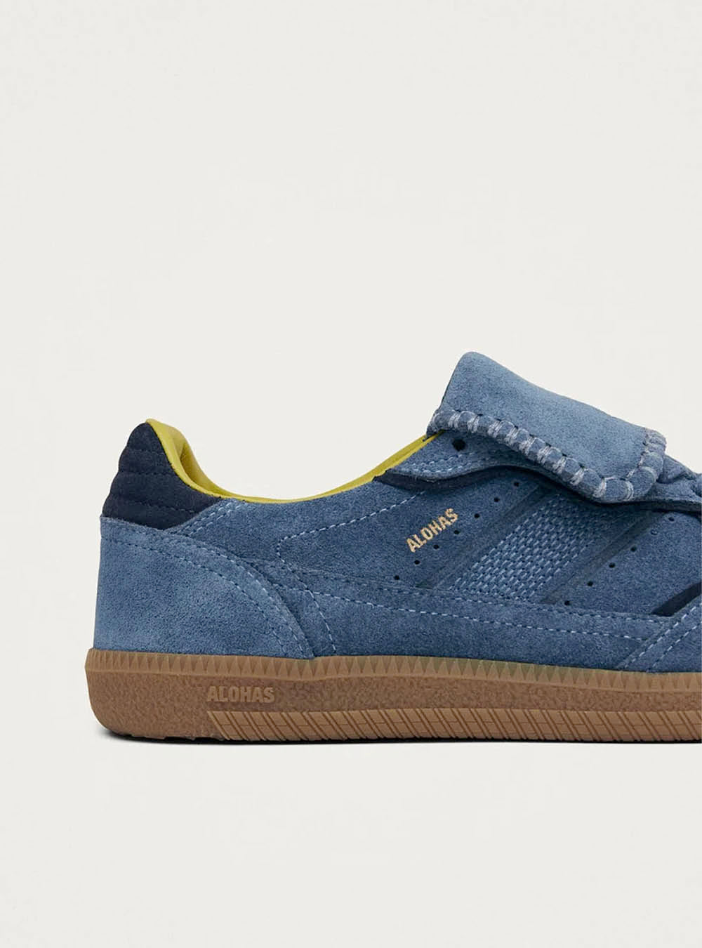 Alohas TB.490 Club Suede Blue Leather Sneakers