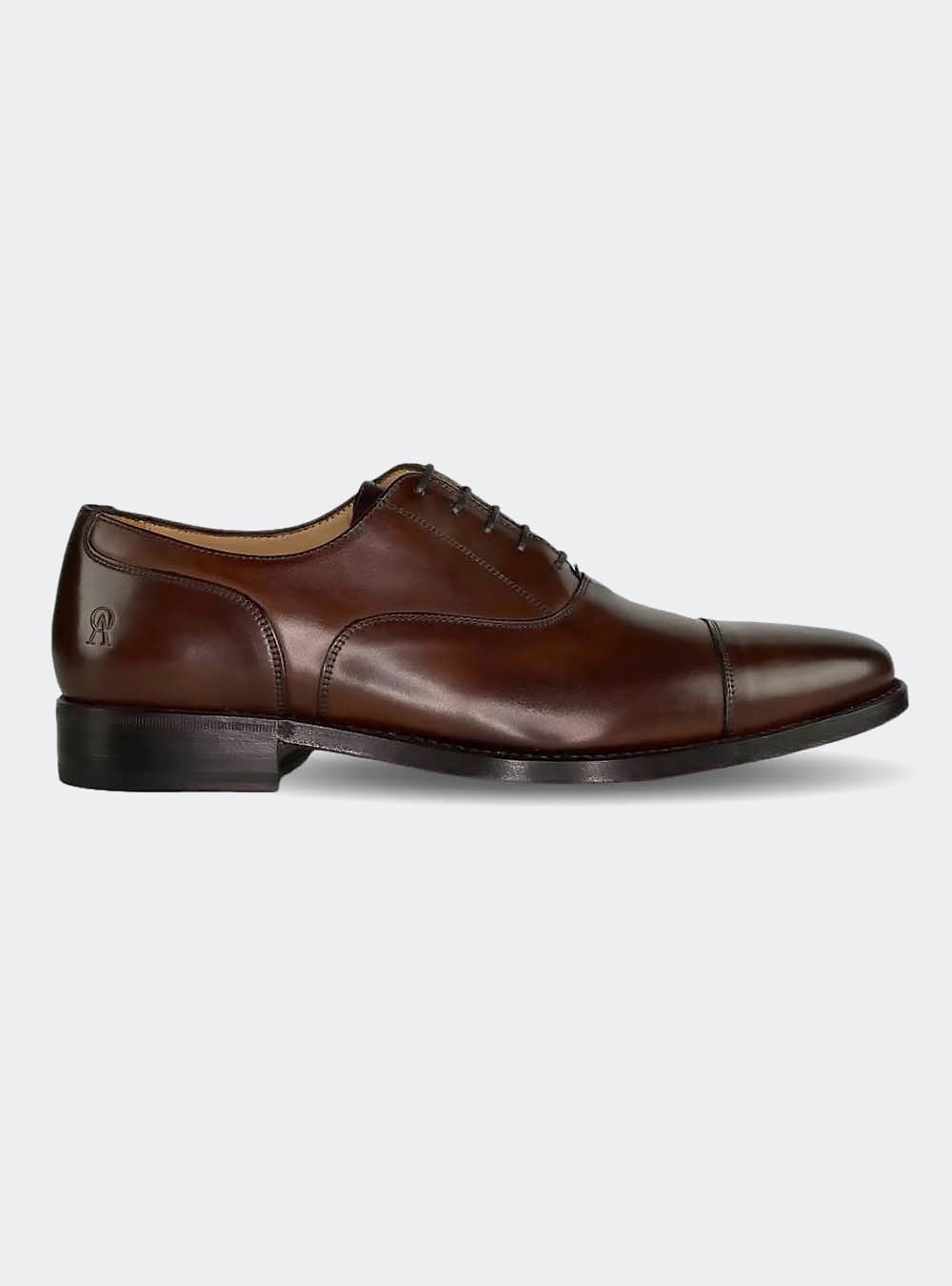 Armin Oehler Macon II Cap-Toe Oxford Dress Shoe - Tobacco Oak