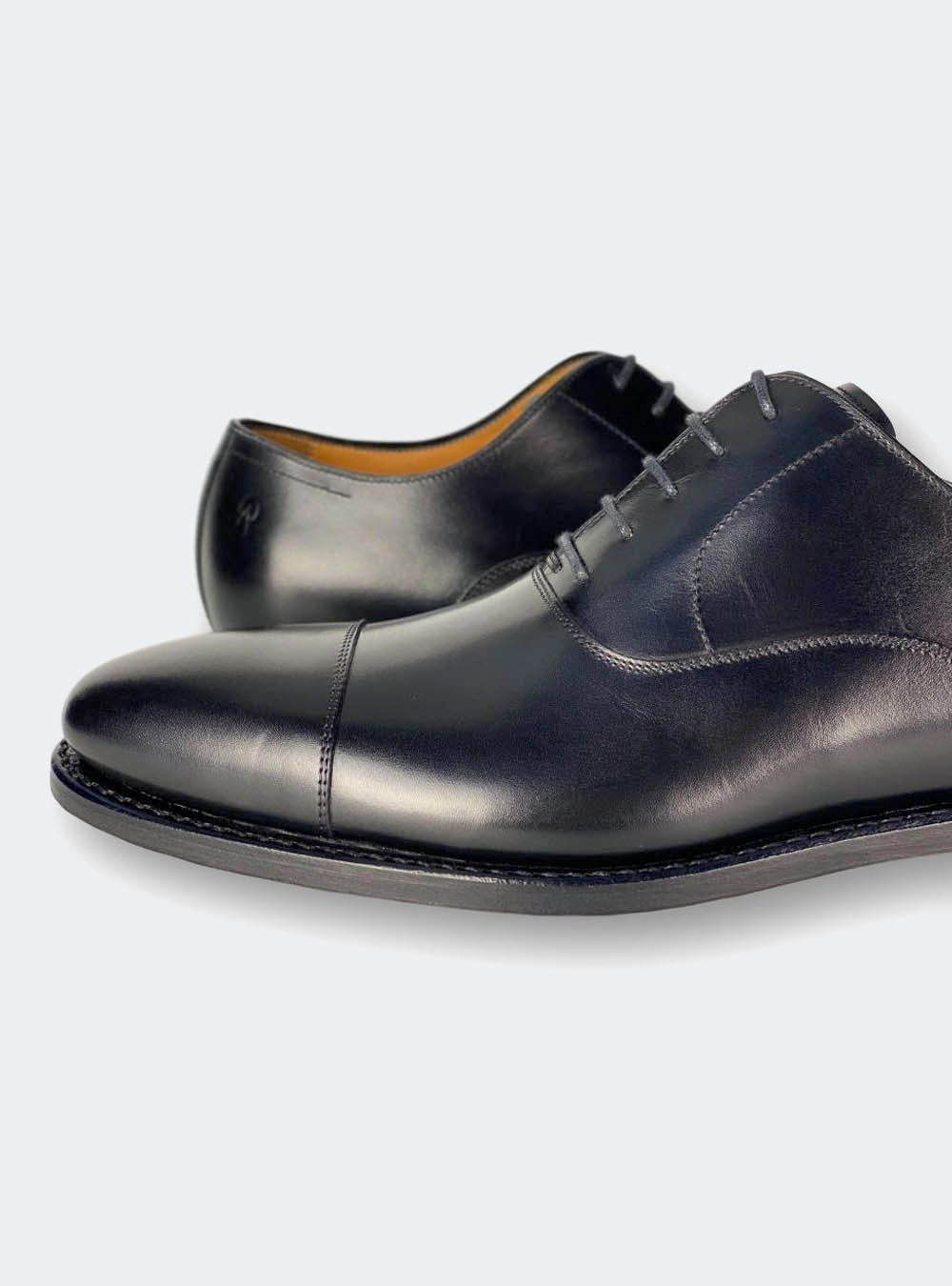 Armin Oehler Macon II Cap-Toe Oxford Dress Shoe - Boxcalf Black