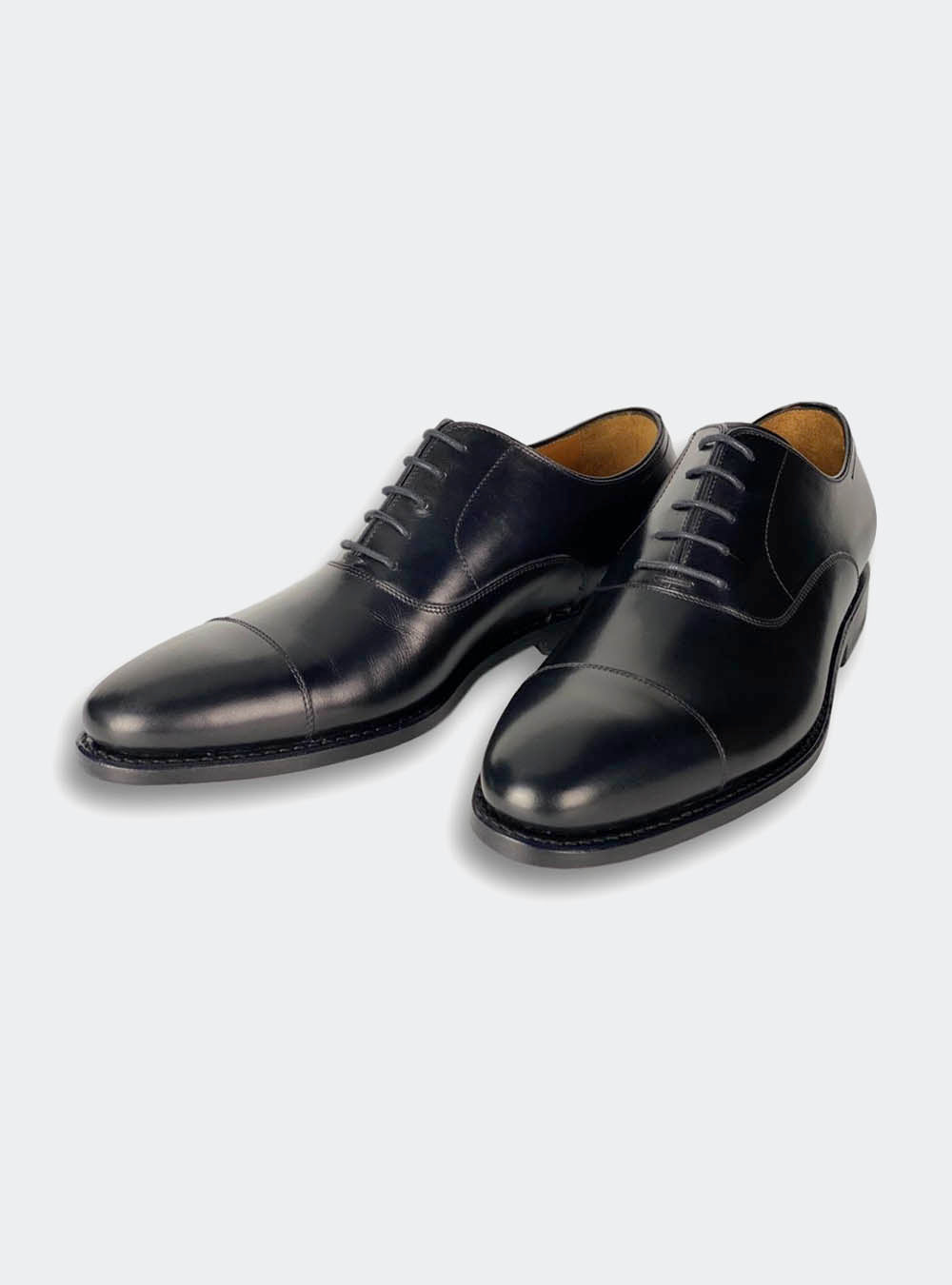 Armin Oehler Macon II Cap-Toe Oxford Dress Shoe - Boxcalf Black