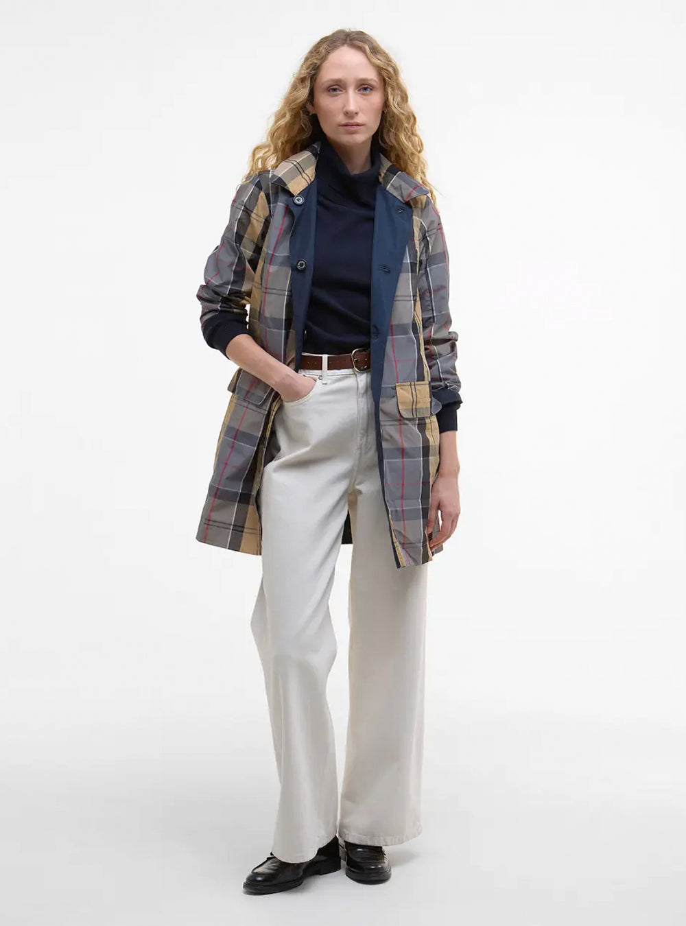 Barbour Babbity Reversible Showerproof Jacket