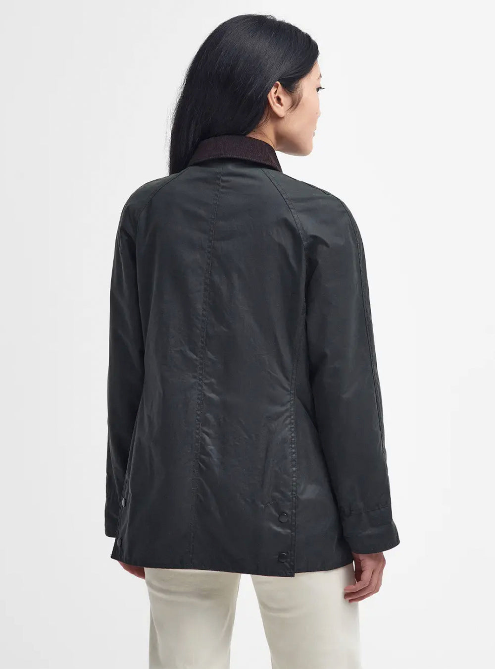 Barbour Beadnell Waxed Jacket - Sage