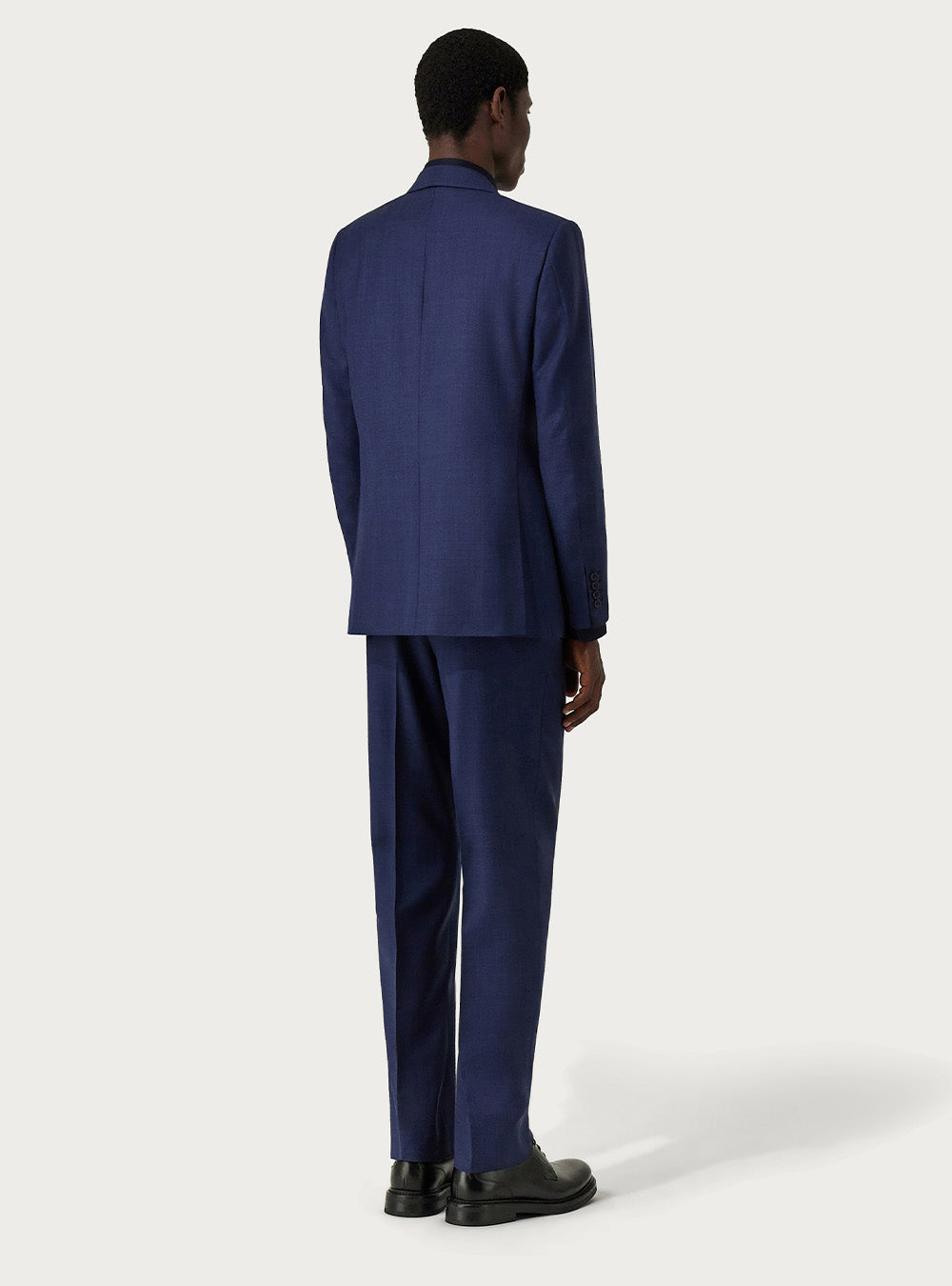 Canali Blue Wool Suit
