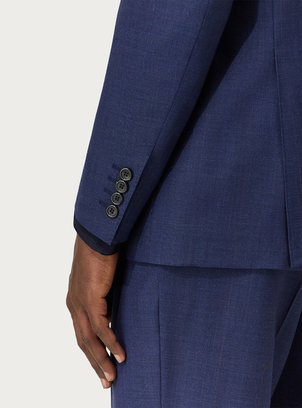 Canali Blue Wool Suit
