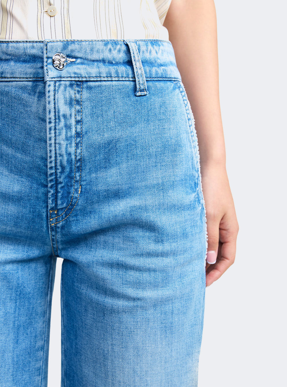 Cambio Alek Jeans Wide Fit Long