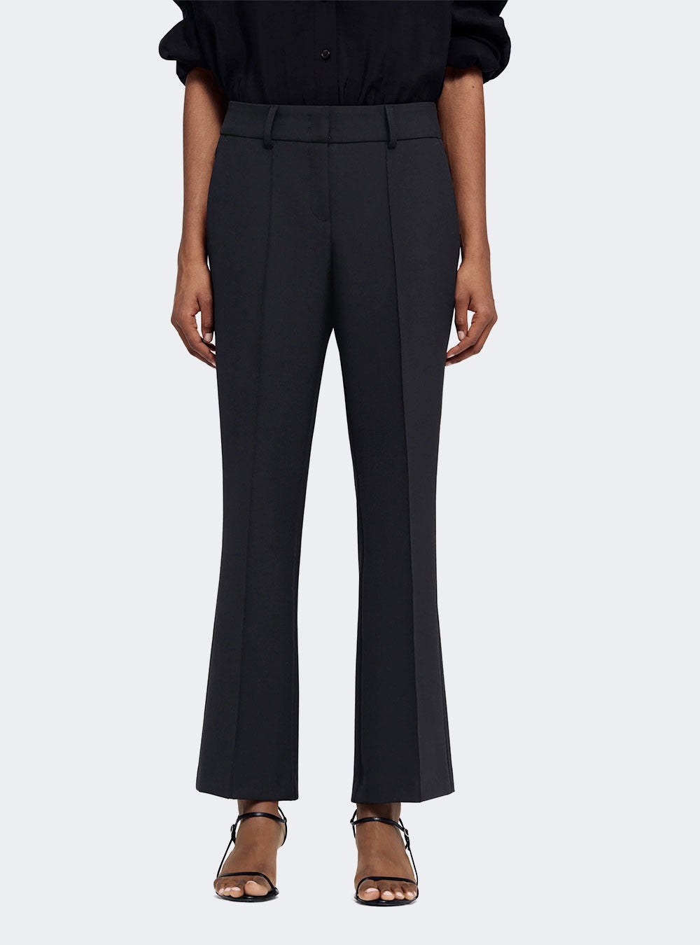 Cambio Farah Hose Flare-Fit Cropped Pant