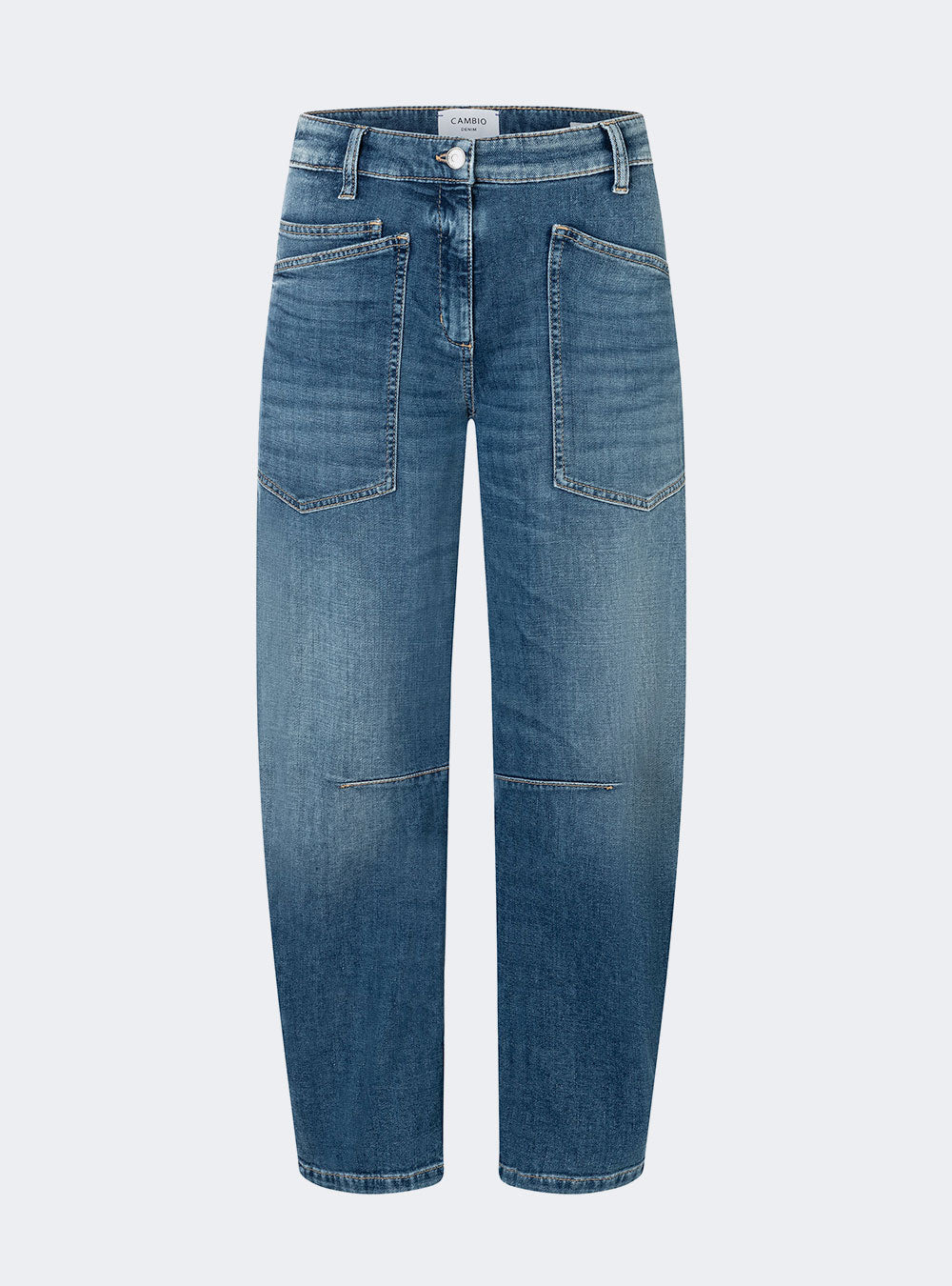 Cambio Ocean Jeans O-Shape Cropped