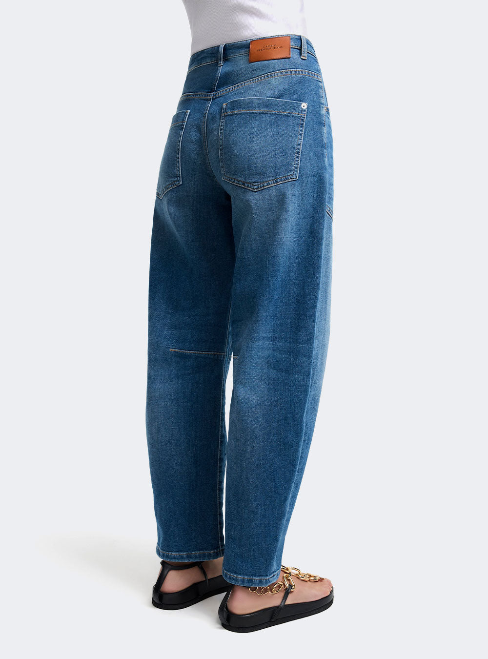 Cambio Ocean Jeans O-Shape Cropped