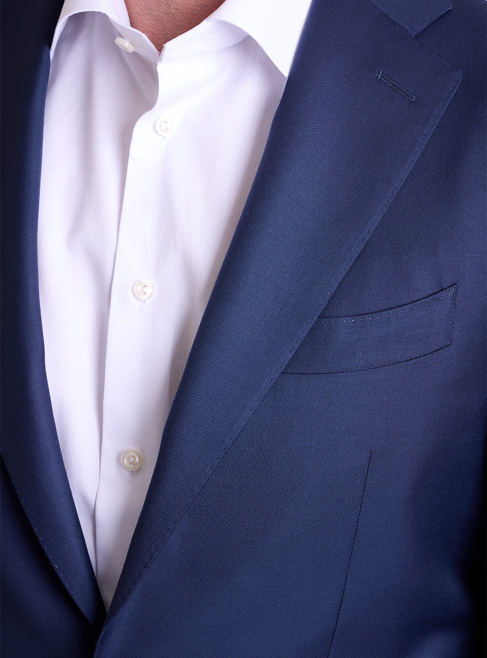 Canali Blue Twill Suit