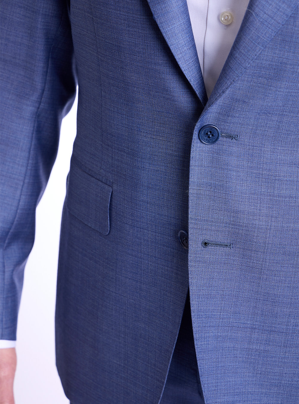 Canali Two-Tone Blue Suit