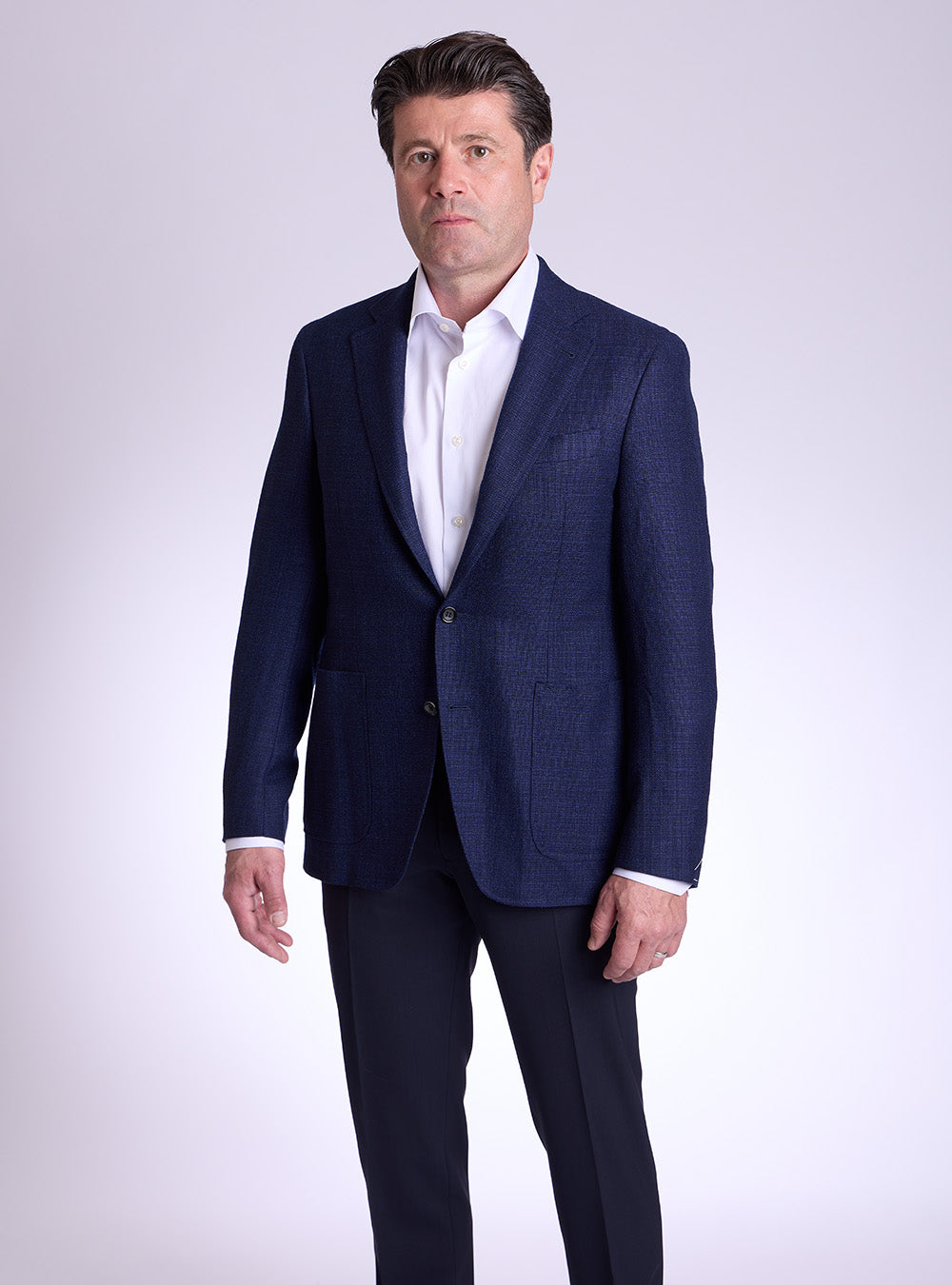 Canali Brown, Blue & Cream Sport Jacket