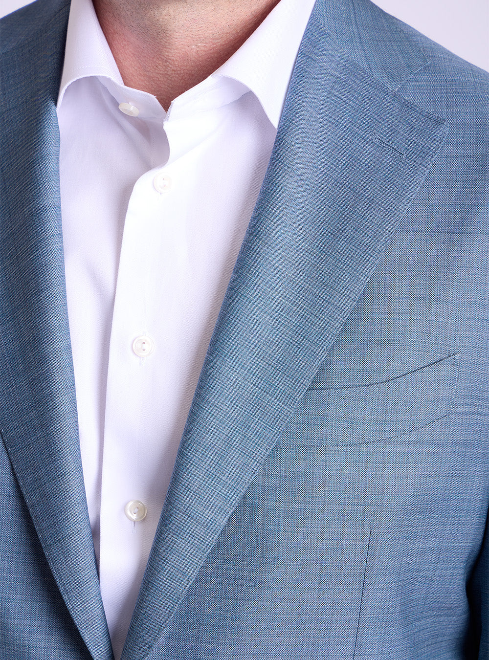 Canali Blue Textured Sport Jacket