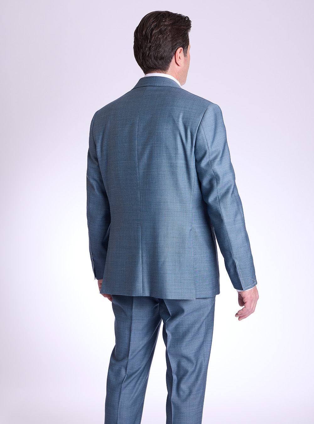 Canali Blue Textured Sport Jacket