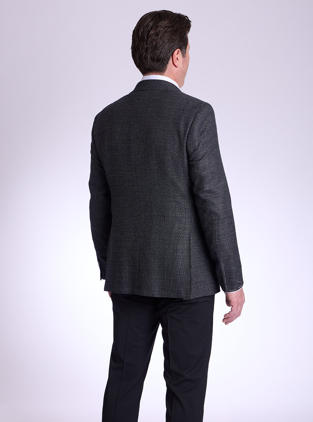 Canali Grey Textured Sport Jacket