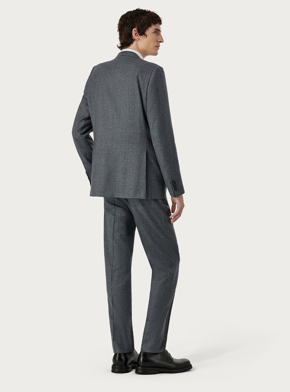 Canali Grey Suit in Impeccabile Wood