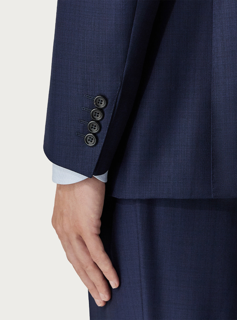 Canali Venezia Blue Wool Suit