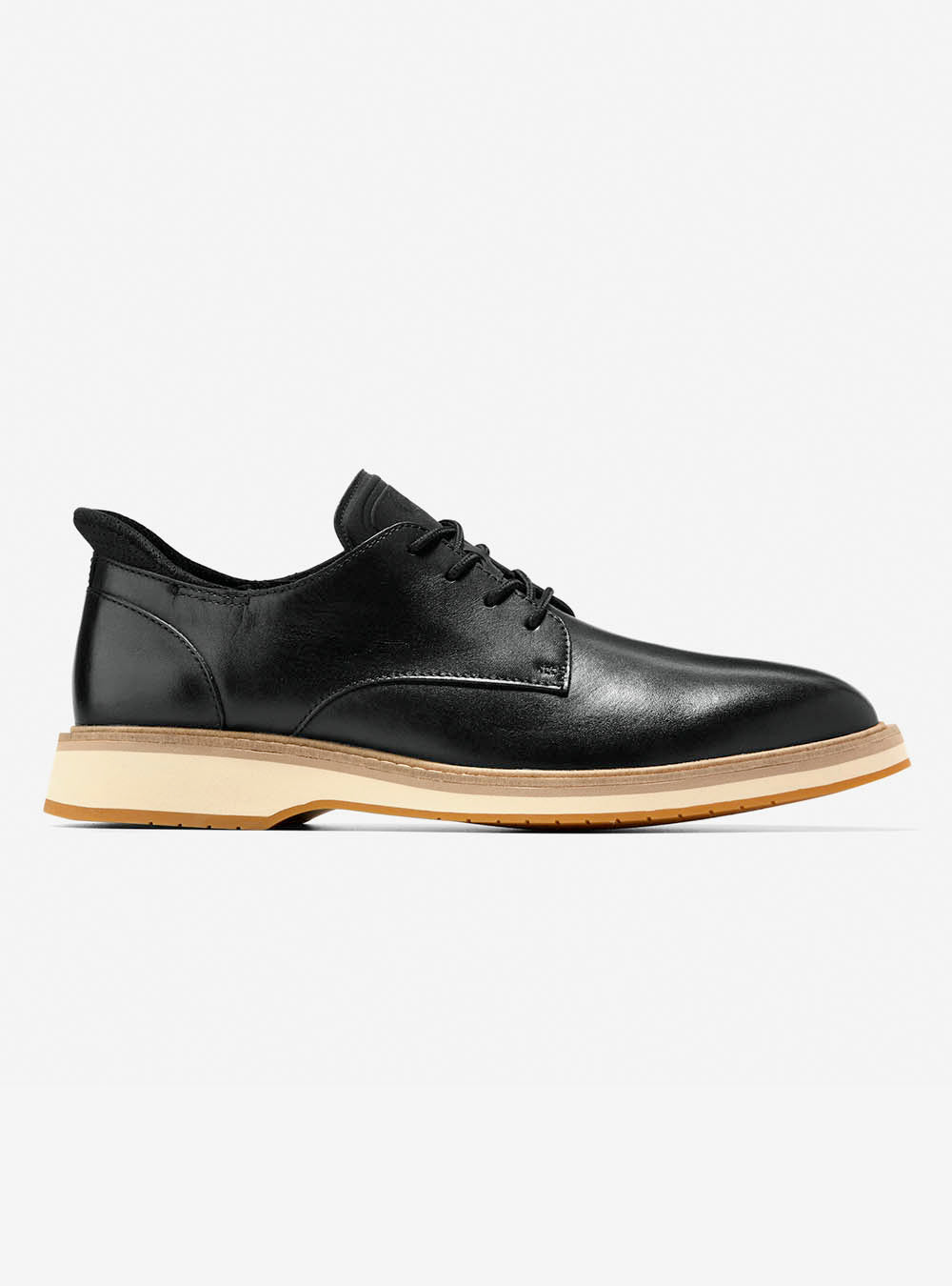 Cole Haan Men's Mansfield Grand Plain Toe Quick-On Oxfords - Black