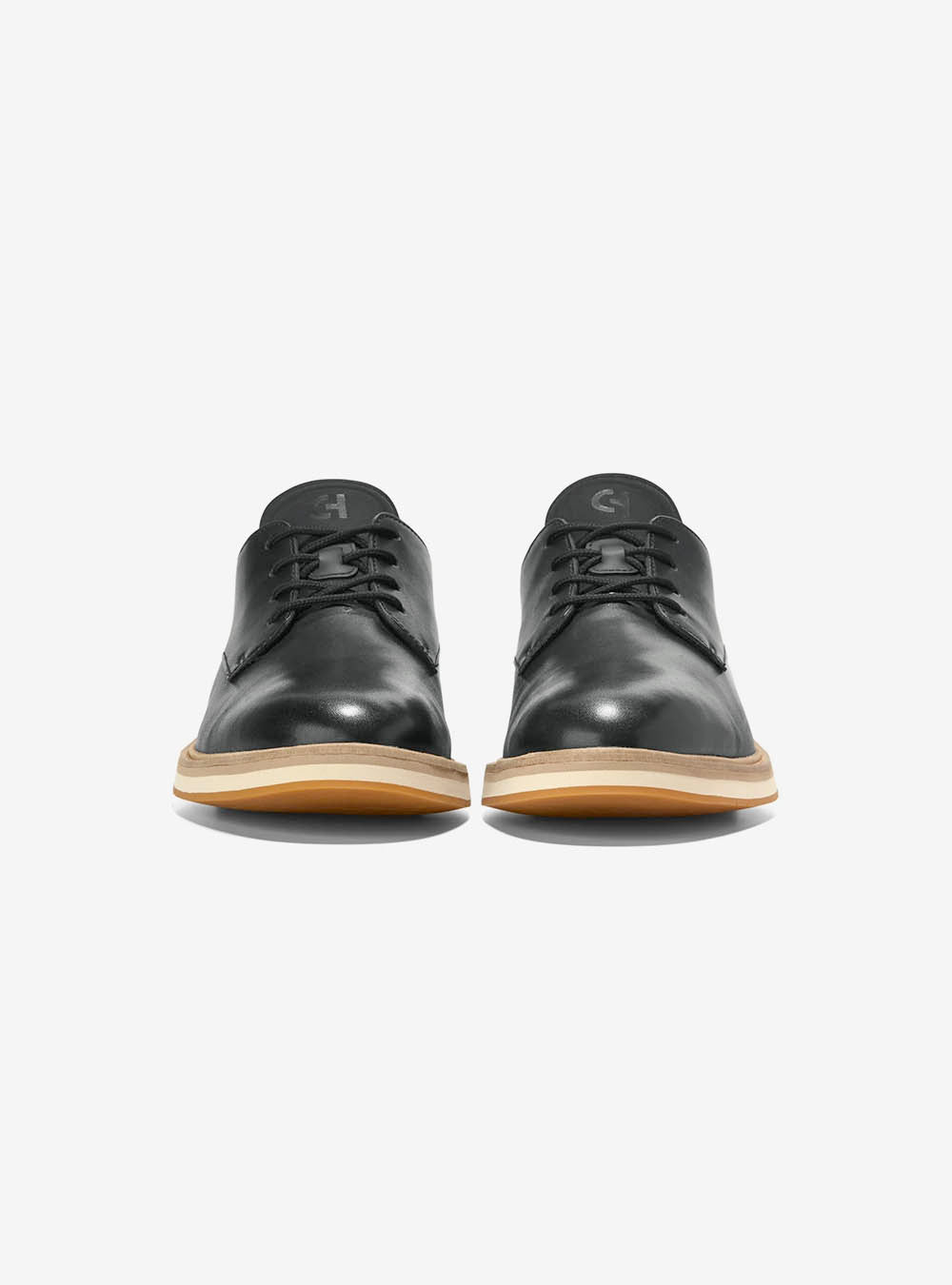 Cole Haan Men's Mansfield Grand Plain Toe Quick-On Oxfords - Black