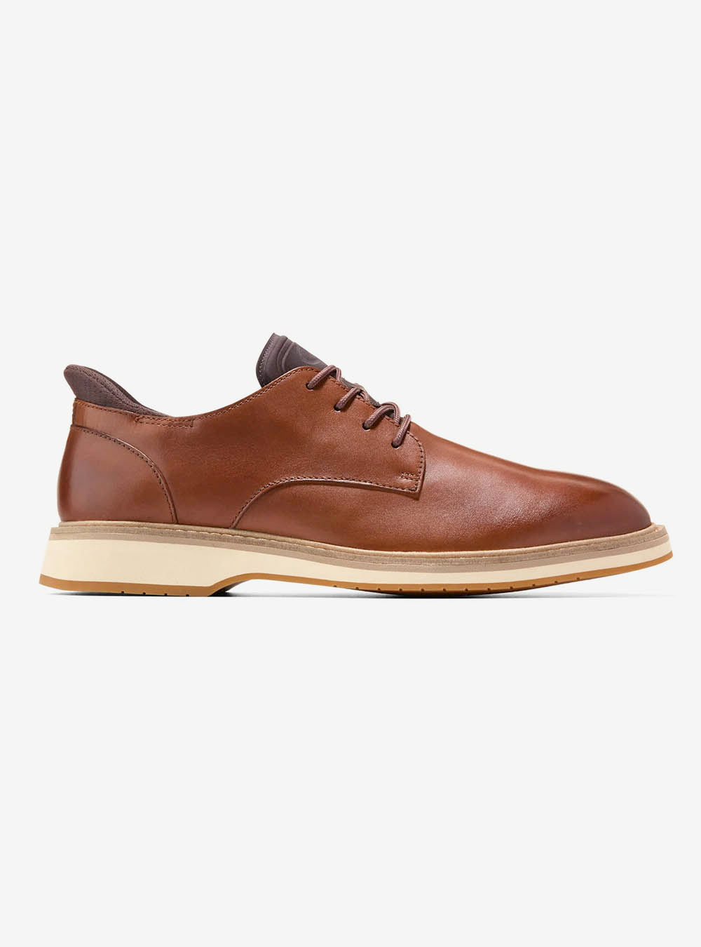 Cole Haan Men's Mansfield Grand Plain Toe Quick-On Oxfords - British Tan
