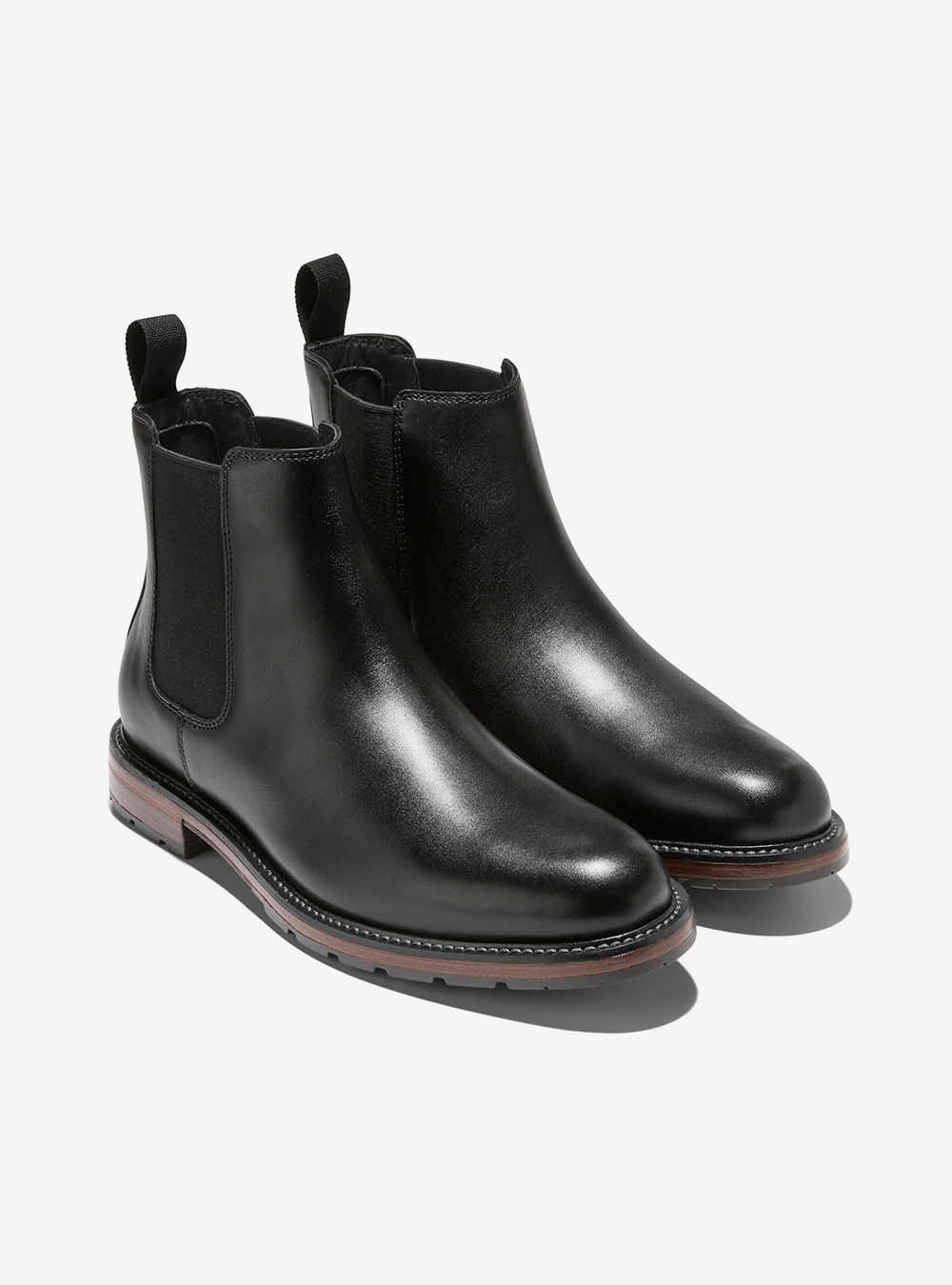 Cole Haan Men's Roundhill Grand Waterproof Chelsea Boots - Black