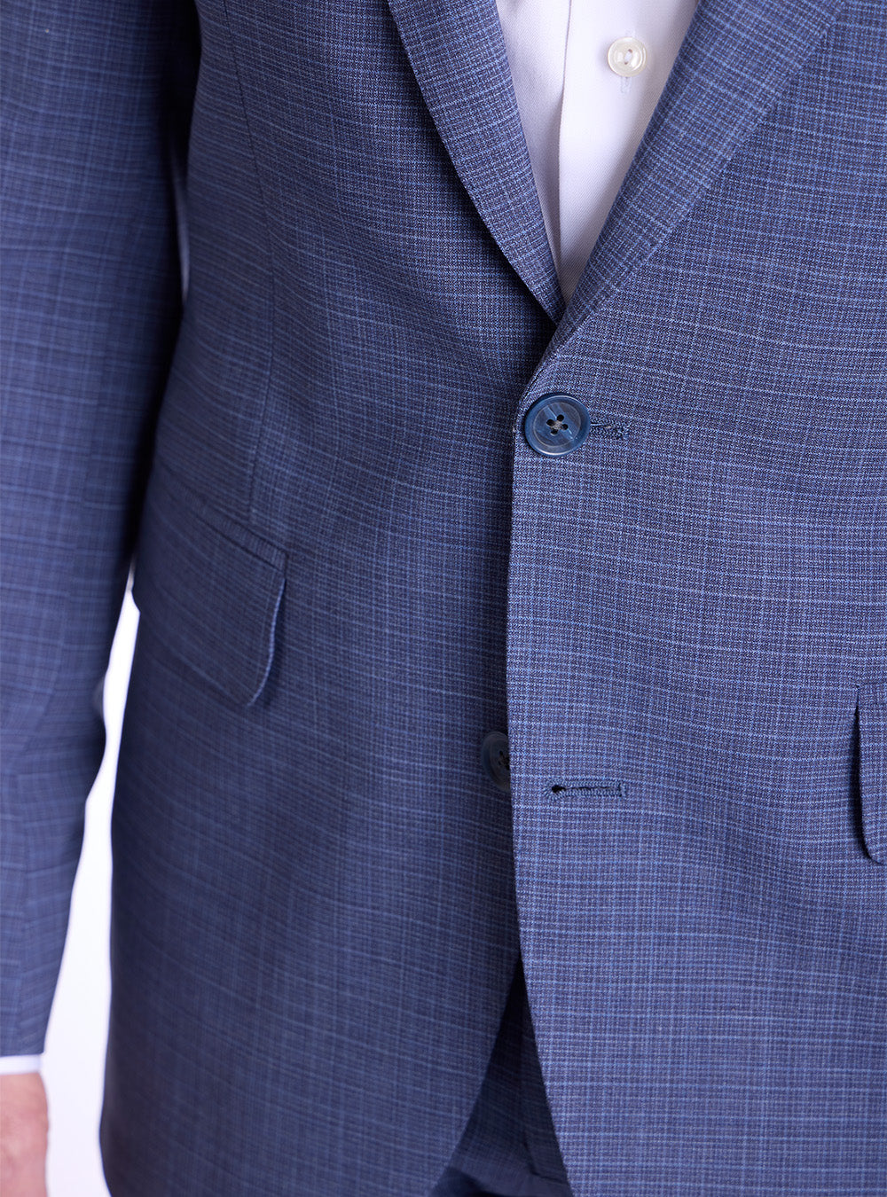 Coppley Blue & Grey Suit